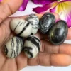 Wholesale Natural Stone Pinolite Map Stone Yoni Eggs