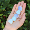 Wholesale Opalite Flat Stone Palm Stone (1 Bunch of 50 Pieces)