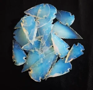 Iridescent Opalite Arrowhead - Unearth the Magic