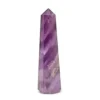 Wholesale Orgone Energy Dyed Purple Obelisk Points for sale-Orgonite Energy Obelisk Points for Healing