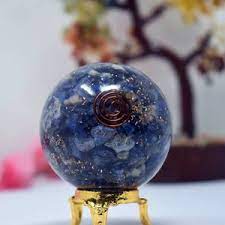 Wholesale Orgone Energy Lapis Lazuli Spheres for sale-Orgonite Energy Spheres for Healing