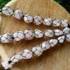 Wholesale Rose Quartz Tumble Stone Car Hanger With Chips Tassel