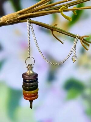 Wholesale Seven Chakra Button Pendulum