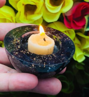 Wholesale Sodalite Orgonite Energy Candle Holder