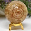 Wholesale Orgone Energy Rainbow Moonstone Spheres for sale-Orgonite Energy Spheres for Healing