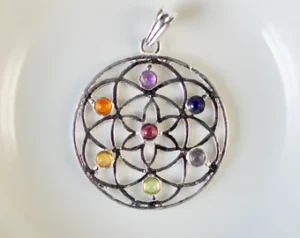Chakra Harmony Radiance Pendant" – Unleash Your Spiritual Aura!