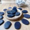 Blue Sandstone Worry Thumb Stone For Sale