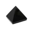 Natural Stone Black Obsidian Pyramids-Gemstone Pyramids