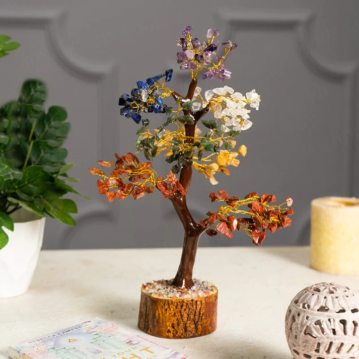 Gemstone Mineral Trees